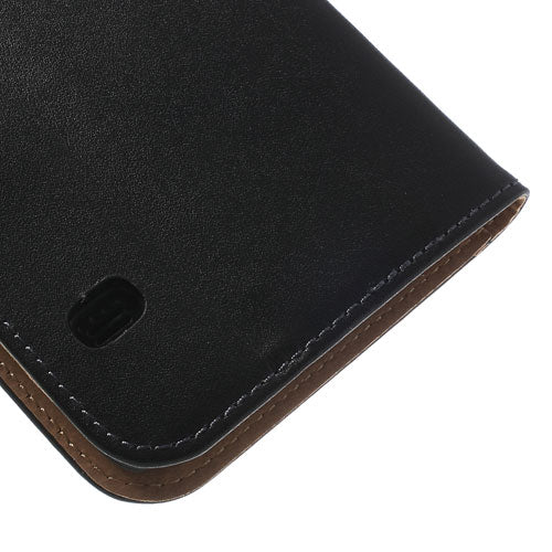 Wallet Case für Samsung Galaxy S5 G900 Echt Leder Magnet