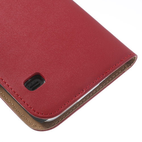 Wallet Case für Samsung Galaxy S5 G900 Echt Leder Magnet