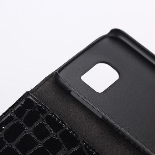 Wallet Case für Samsung Galaxy S6 G920 Crocodile Skin