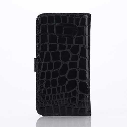 Wallet Case für Samsung Galaxy S6 G920 Crocodile Skin