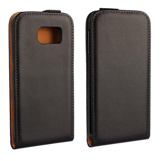 Flip Case für Samsung Galaxy S6 G920 Echt Leder Magnet