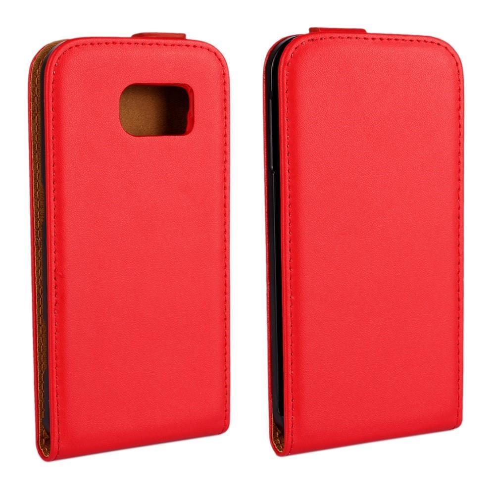 Flip Case für Samsung Galaxy S6 G920 Echt Leder Magnet