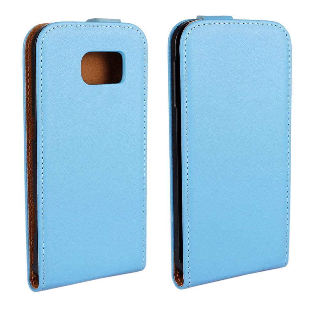 Flip Case für Samsung Galaxy S6 G920 Echt Leder Magnet