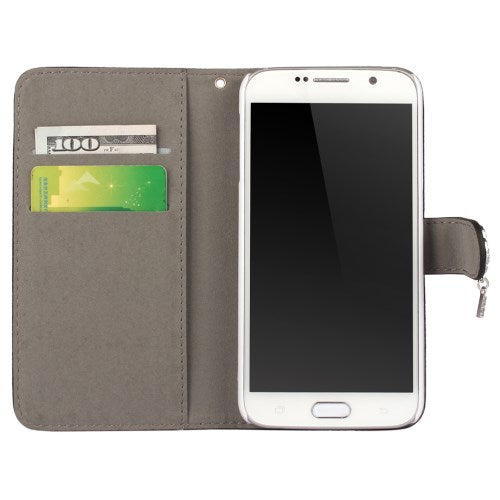 Wallet Case für Samsung Galaxy S6 G920 Starry Sky Rhinestone
