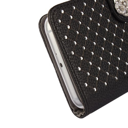 Wallet Case für Samsung Galaxy S6 G920 Starry Sky Rhinestone