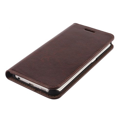 Wallet Case für Samsung Galaxy S6 Edge G925 Genuine Split Echt Leder