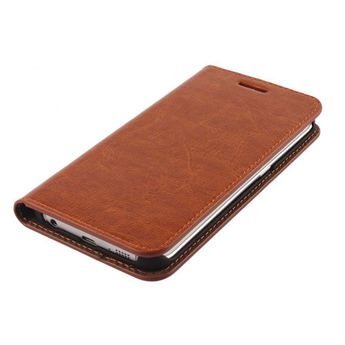 Wallet Case für Samsung Galaxy S6 Edge G925 Genuine Split Echt Leder