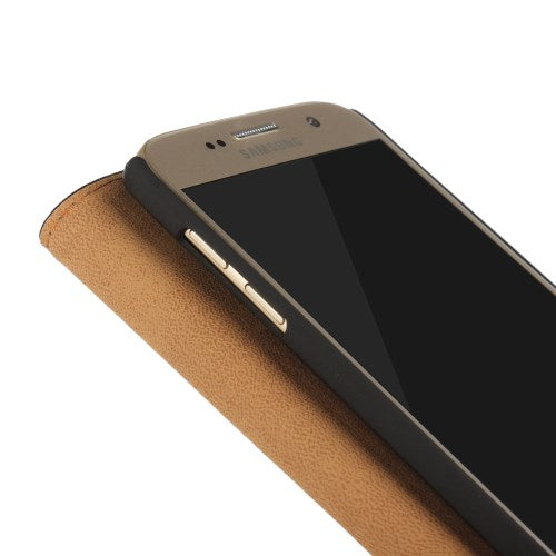Wallet Case für Samsung Galaxy S7 G930 Genuine Split Echt Leder