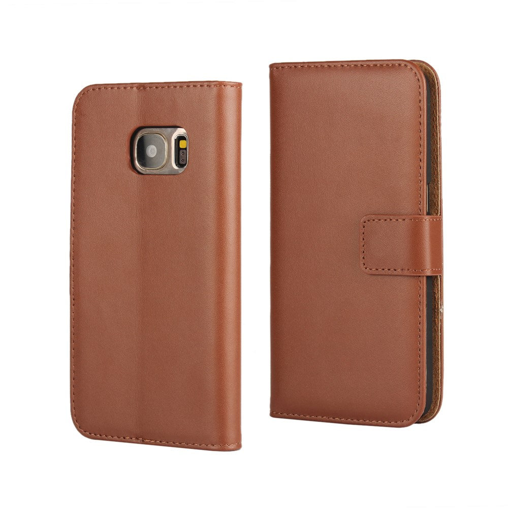 Wallet Case für Samsung Galaxy S7 G930 Genuine Split Echt Leder