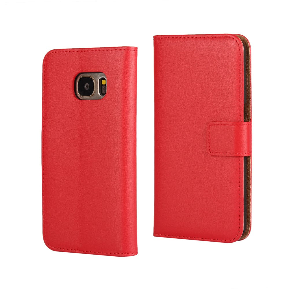 Wallet Case für Samsung Galaxy S7 G930 Genuine Split Echt Leder