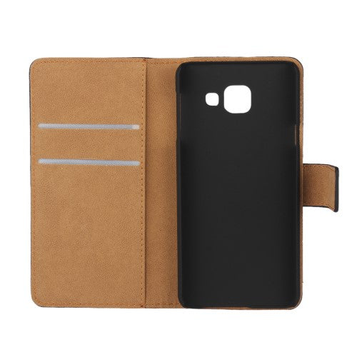 Wallet Case für Samsung Galaxy A3 A310 (2016) Genuine Split Echt Leder