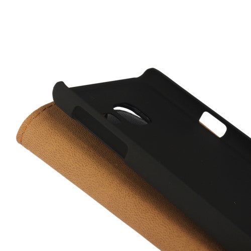 Wallet Case für Samsung Galaxy A3 A310 (2016) Genuine Split Echt Leder