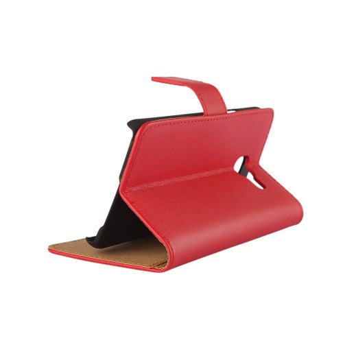 Wallet Case für Samsung Galaxy A3 A310 (2016) Genuine Split Echt Leder