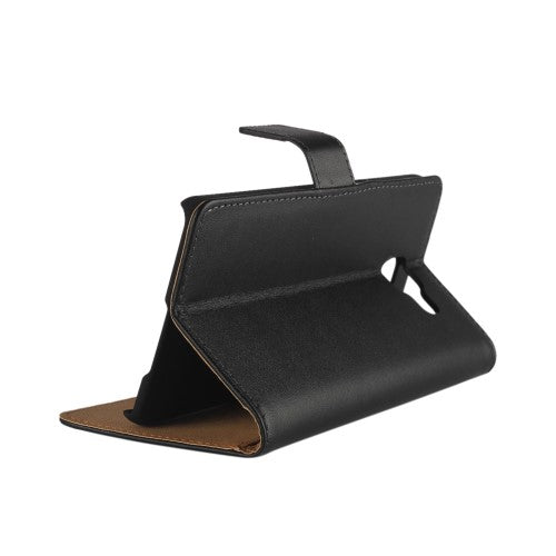 Wallet Case für Samsung Galaxy A5 A510 (2016) Genuine Split Echt Leder