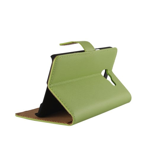 Wallet Case für Samsung Galaxy A5 A510 (2016) Genuine Split Echt Leder