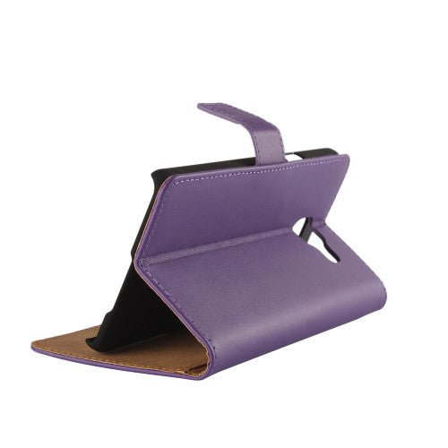 Wallet Case für Samsung Galaxy A5 A510 (2016) Genuine Split Echt Leder