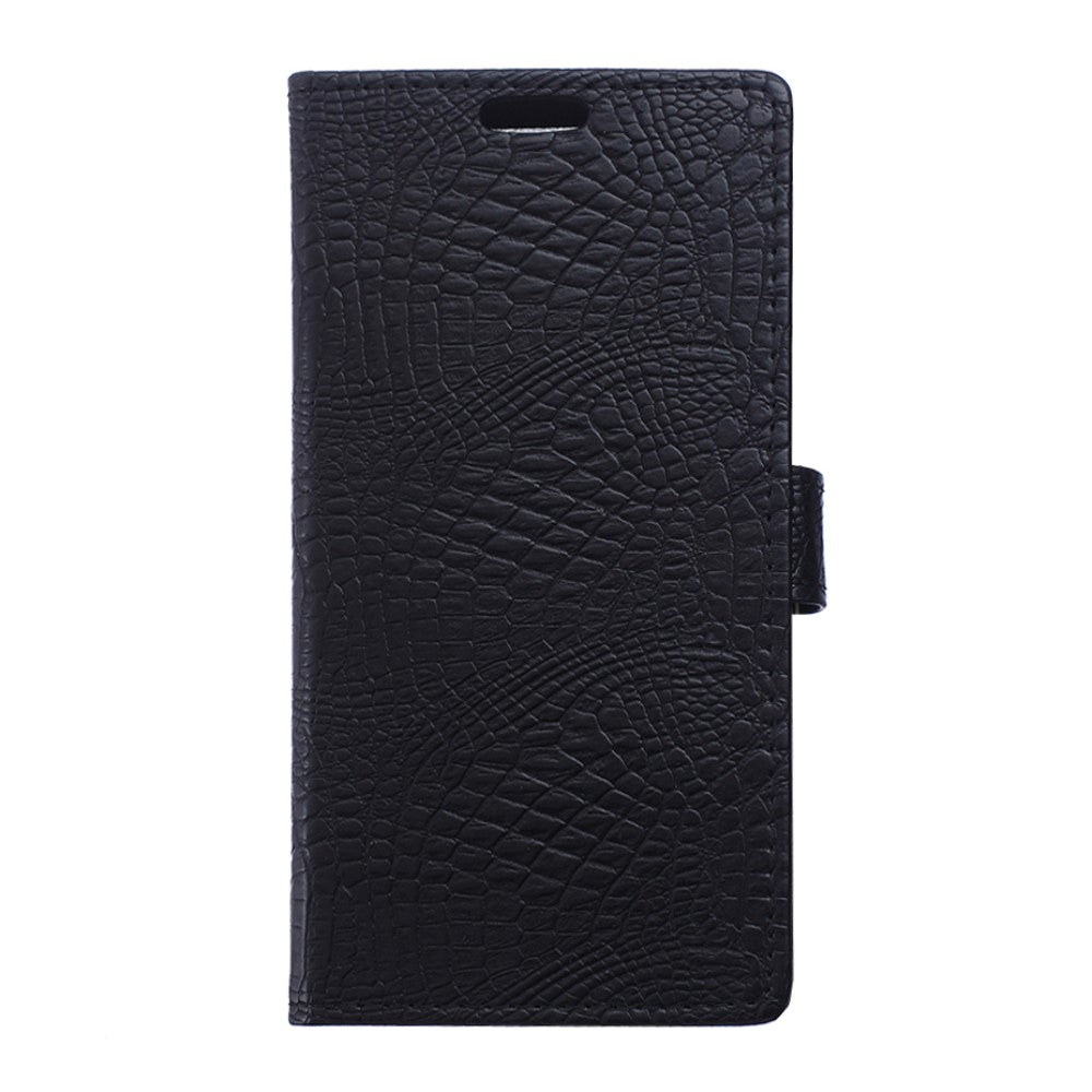 Wallet Case für Samsung Galaxy A3 A310 (2016) Crocodile Skin Kroko Muster