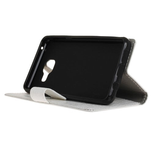 Wallet Case für Samsung Galaxy A3 A310 (2016) Crocodile Skin Kroko Muster