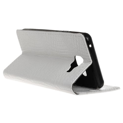 Wallet Case für Samsung Galaxy A3 A310 (2016) Crocodile Skin Kroko Muster