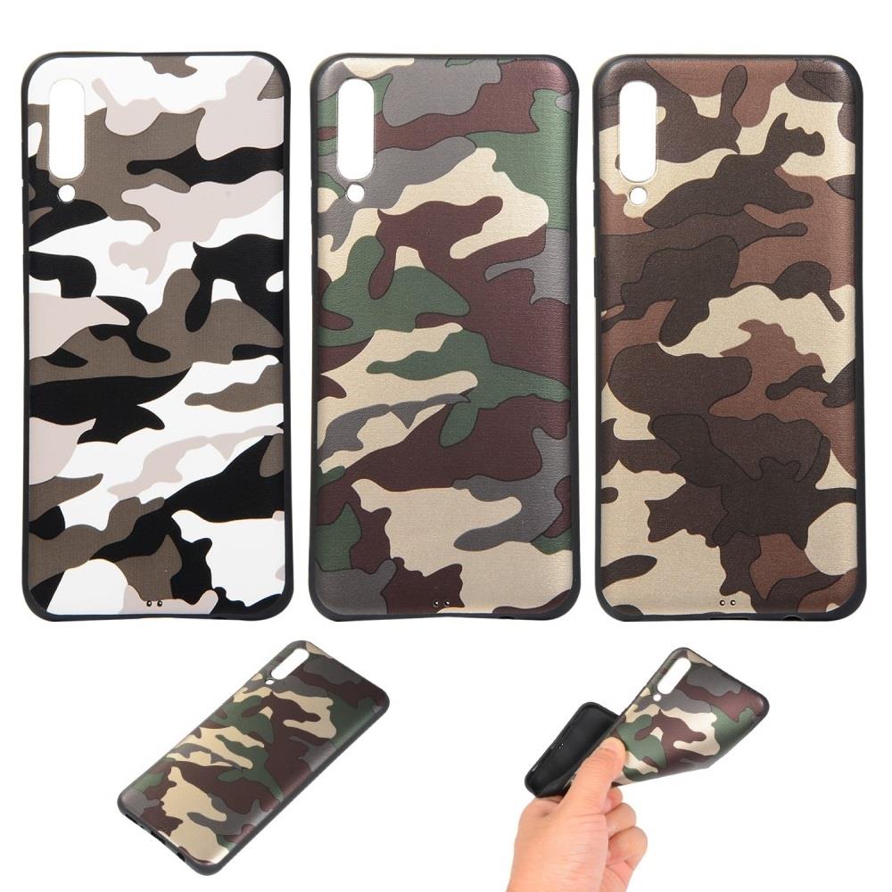 TPU Case für Samsung Galaxy A50 Camouflage Muster Flexi Handyhülle