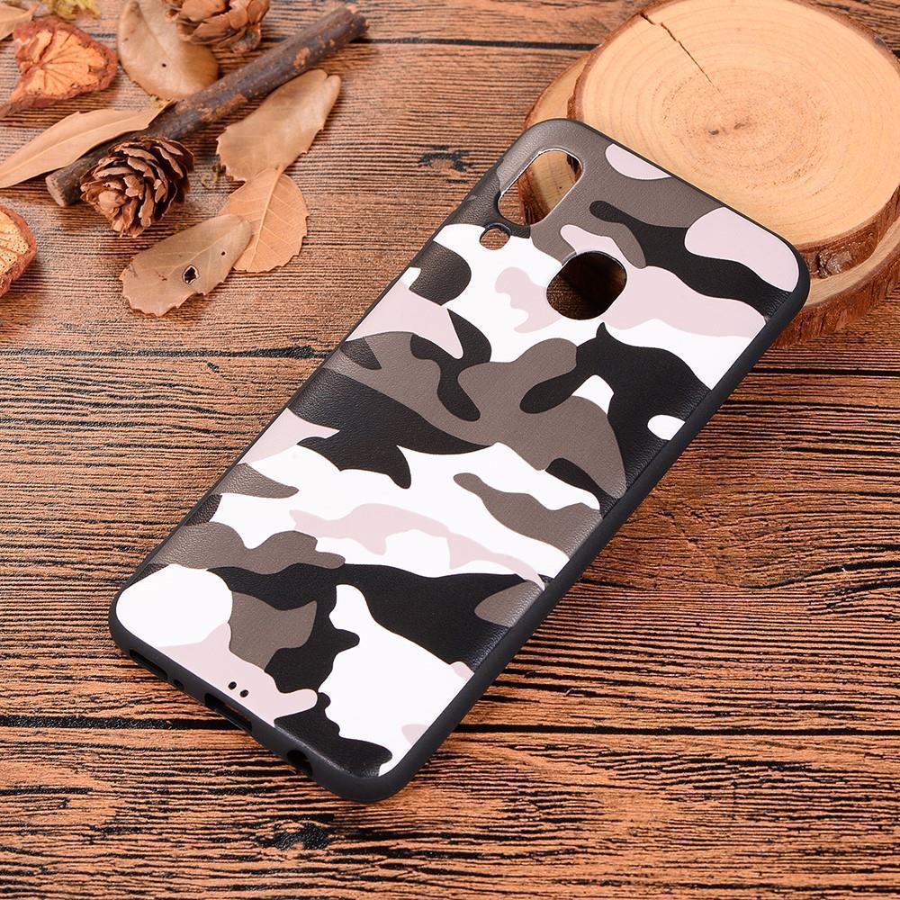 TPU Case für Samsung Galaxy A40 Camouflage Muster Flexi Handyhülle