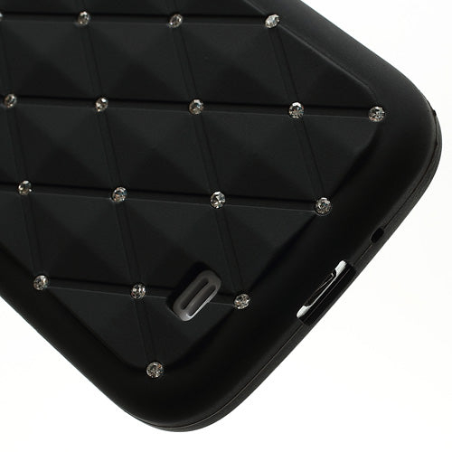 Silikon Case für Samsung Galaxy S4 I9500 I9505 Rhinestone Rhombus