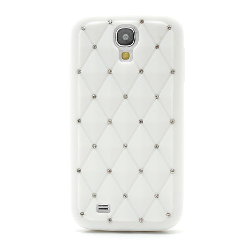 Silikon Case für Samsung Galaxy S4 I9500 I9505 Rhinestone Rhombus