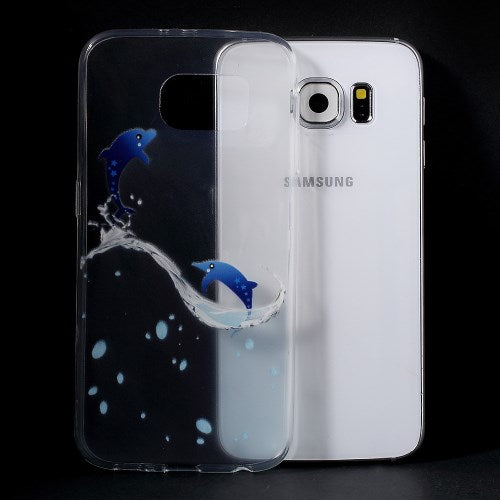 TPU Gel Case für Samsung Galaxy S6 G920 Tiere Meer Skin