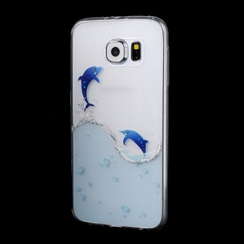 TPU Gel Case für Samsung Galaxy S6 G920 Tiere Meer Skin