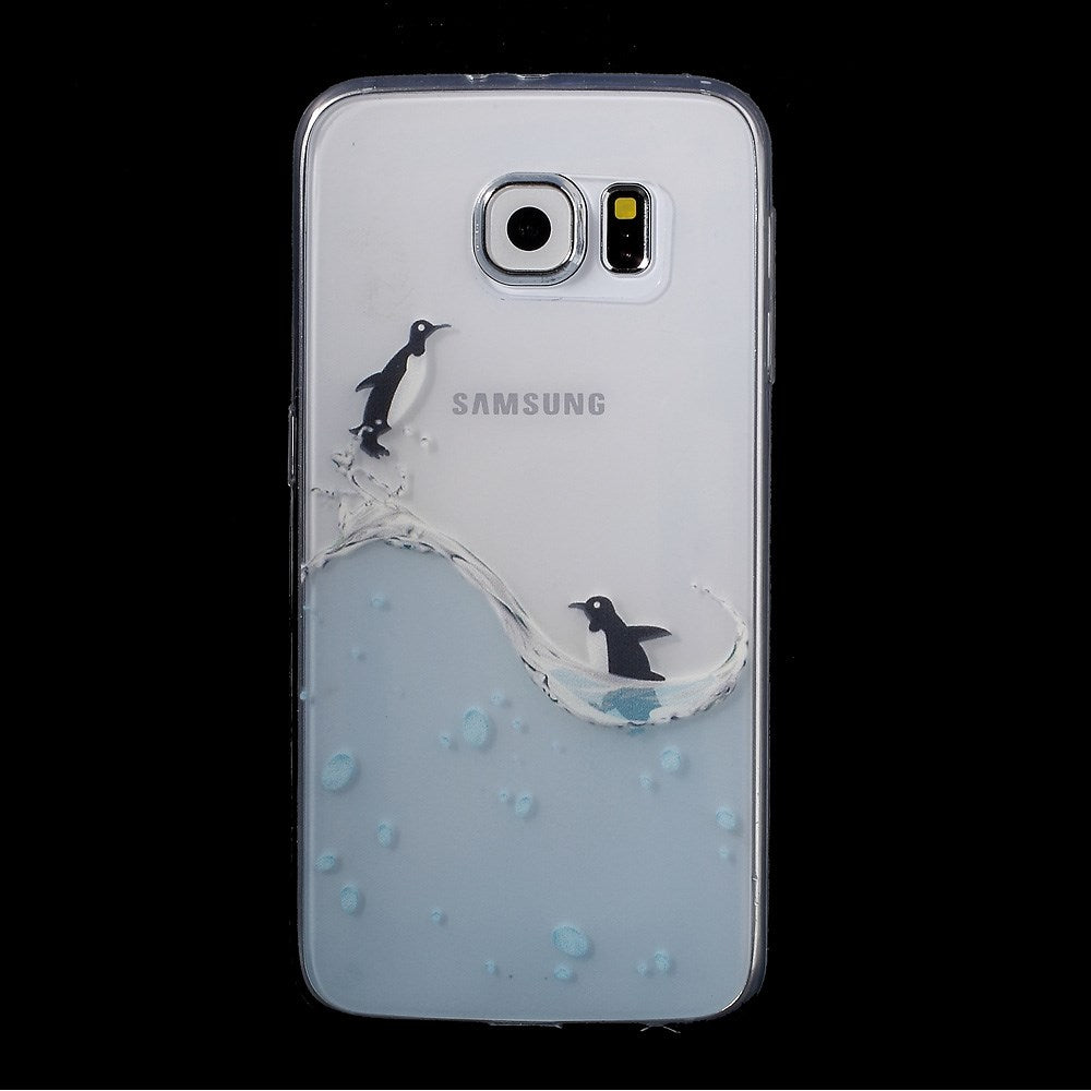 TPU Gel Case für Samsung Galaxy S6 G920 Tiere Meer Skin