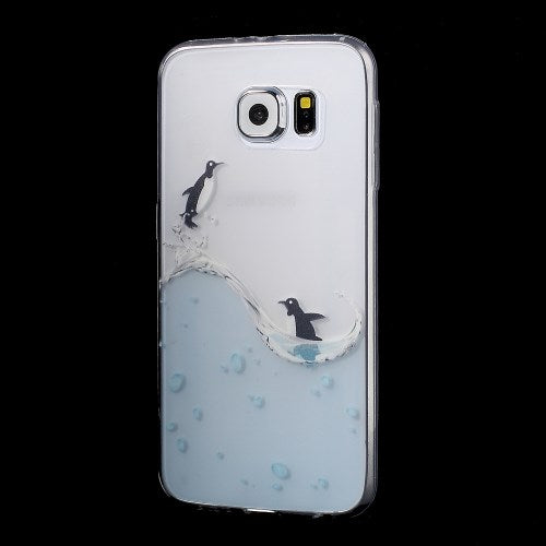 TPU Gel Case für Samsung Galaxy S6 G920 Tiere Meer Skin