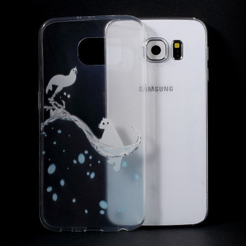 TPU Gel Case für Samsung Galaxy S6 G920 Tiere Meer Skin