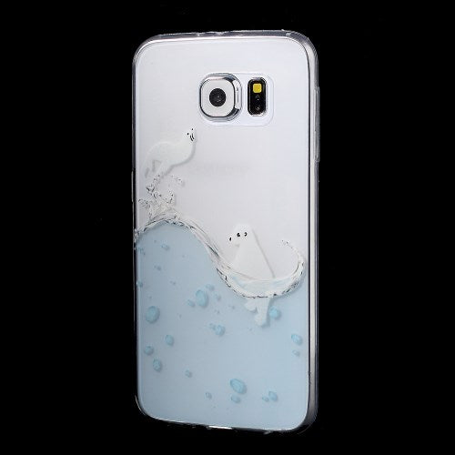 TPU Gel Case für Samsung Galaxy S6 G920 Tiere Meer Skin