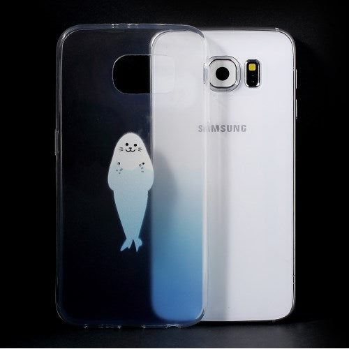 TPU Gel Case für Samsung Galaxy S6 G920 Tiere Meer Skin