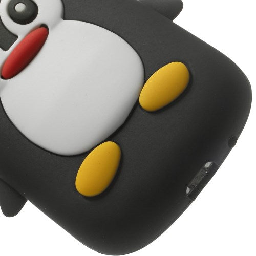 Silikon Case für Samsung Galaxy S3 Mini Soft Pinguin Cute 3D