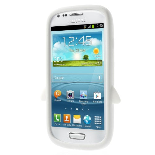 Silikon Case für Samsung Galaxy S3 Mini Soft Pinguin Cute 3D