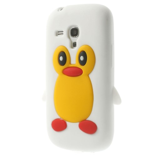 Silikon Case für Samsung Galaxy S3 Mini Soft Pinguin Cute 3D