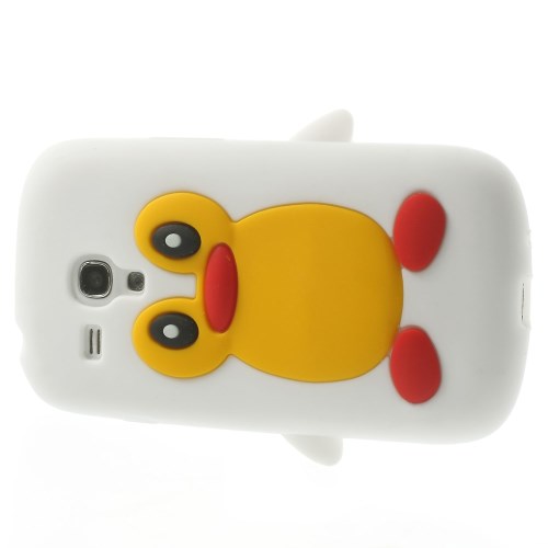 Silikon Case für Samsung Galaxy S3 Mini Soft Pinguin Cute 3D