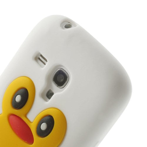 Silikon Case für Samsung Galaxy S3 Mini Soft Pinguin Cute 3D