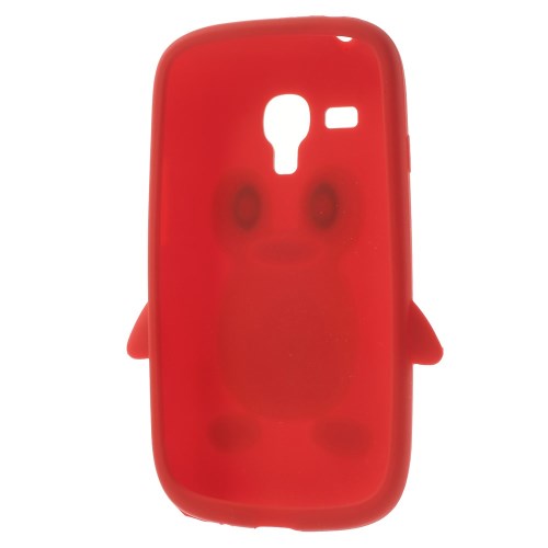 Silikon Case für Samsung Galaxy S3 Mini Soft Pinguin Cute 3D