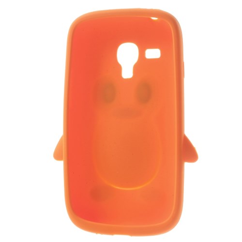 Silikon Case für Samsung Galaxy S3 Mini Soft Pinguin Cute 3D