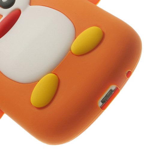 Silikon Case für Samsung Galaxy S3 Mini Soft Pinguin Cute 3D
