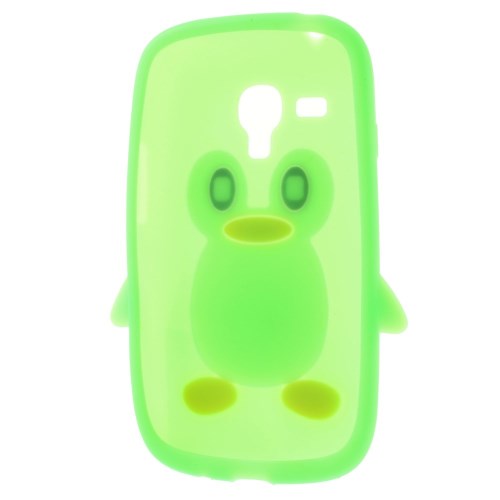 Silikon Case für Samsung Galaxy S3 Mini Soft Pinguin Cute 3D