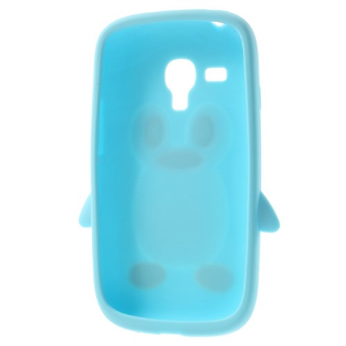 Silikon Case für Samsung Galaxy S3 Mini Soft Pinguin Cute 3D