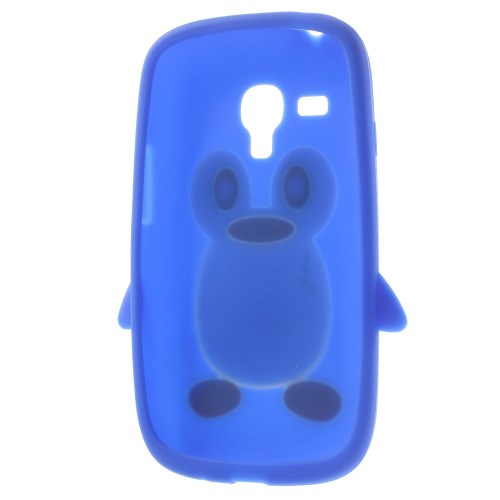 Silikon Case für Samsung Galaxy S3 Mini Soft Pinguin Cute 3D