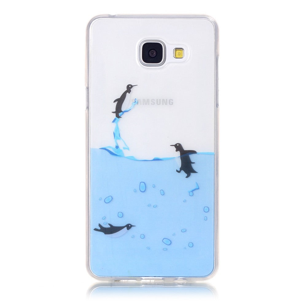 Samsung Galaxy A3 A310 (2016) TPU IMD Gel Case Transparent Motiv