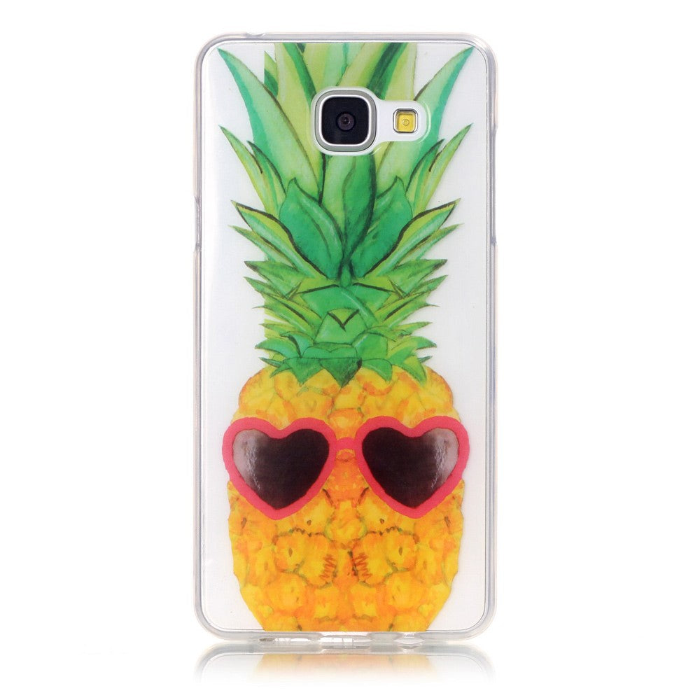 Samsung Galaxy A3 A310 (2016) TPU IMD Gel Case Transparent Motiv
