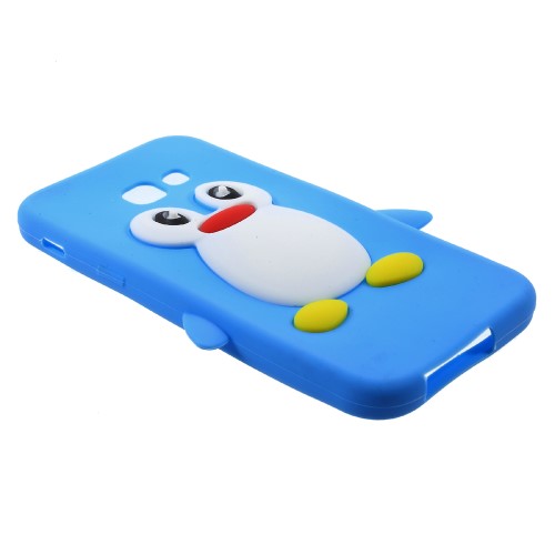 Silikon Case für Samsung Galaxy A3 A320 (2017) Soft Cute 3D Pinguin