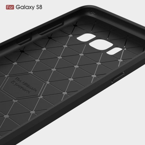 TPU Case für Samsung Galaxy S8 G950 Carbon Skin Brushed