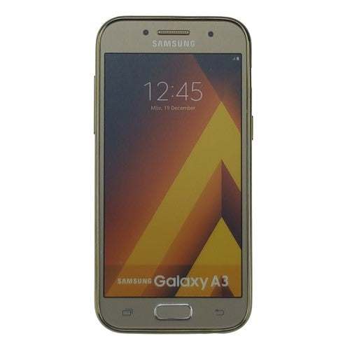 TPU Case für Samsung Galaxy A3 (2017) Litchi Textur Profil Soft Schutz Hülle